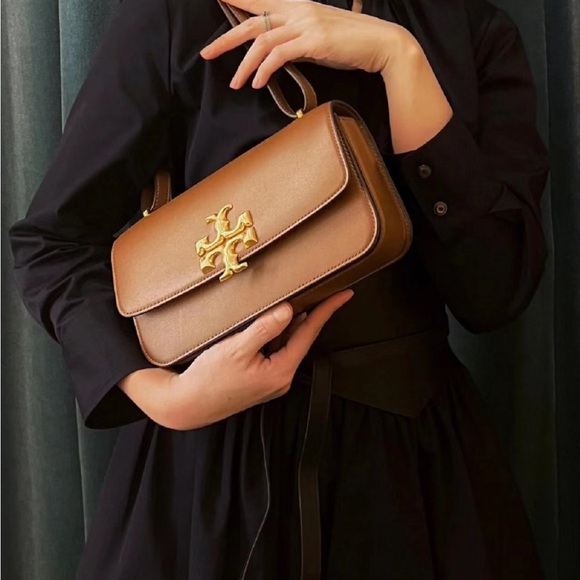 DISCONTINUED  Tory Burch Small Eleanor Rectangular Shoulder Bag - Picture 10 of 11